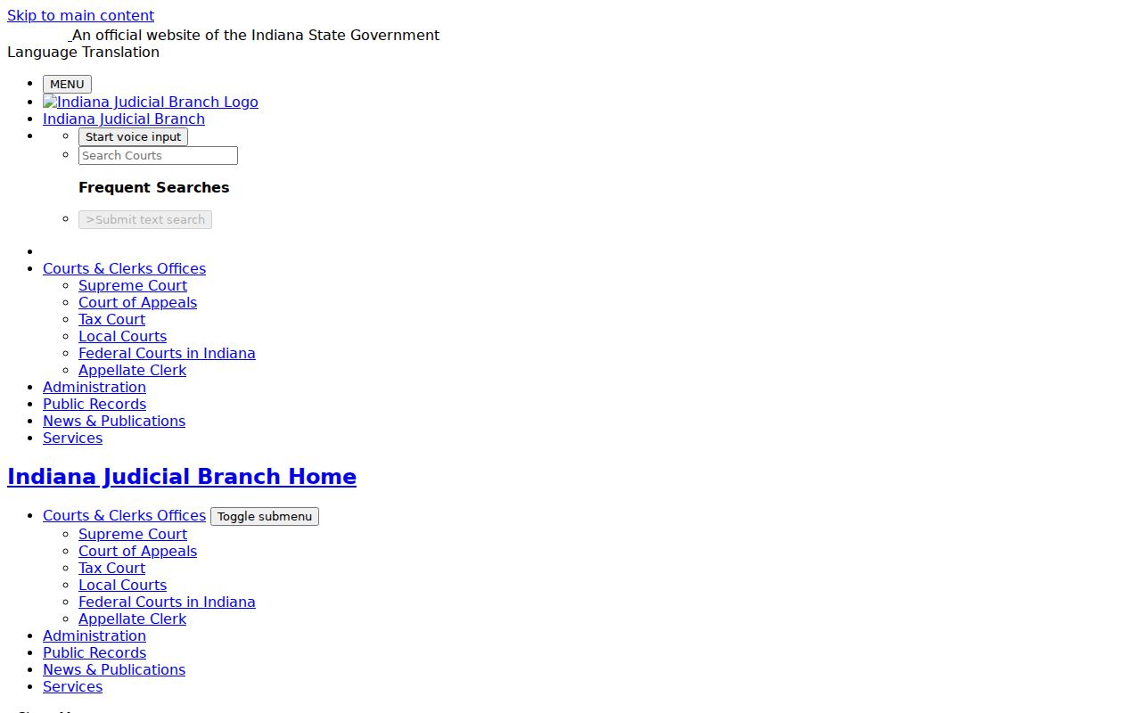 Posey County docket search tips and filters